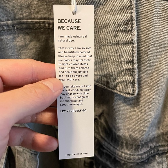 Brand new Hudson Jean Jacket - Picture 4 of 4